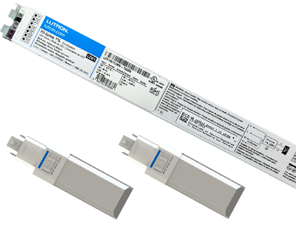 2 x Horizontal PL Lamp