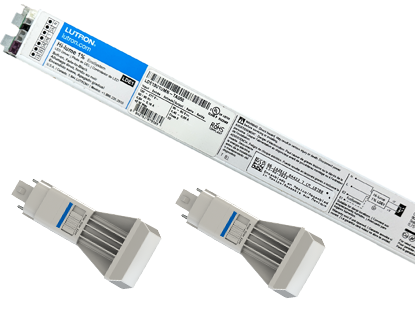 2 x Vertical PL Lamp